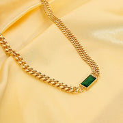 Green Stone Necklace - GLR SHOPPING