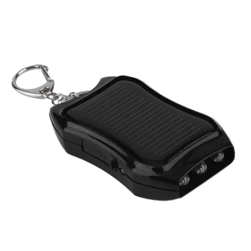 Solar Keychain Charger: Portable Power - GLR SHOPPING