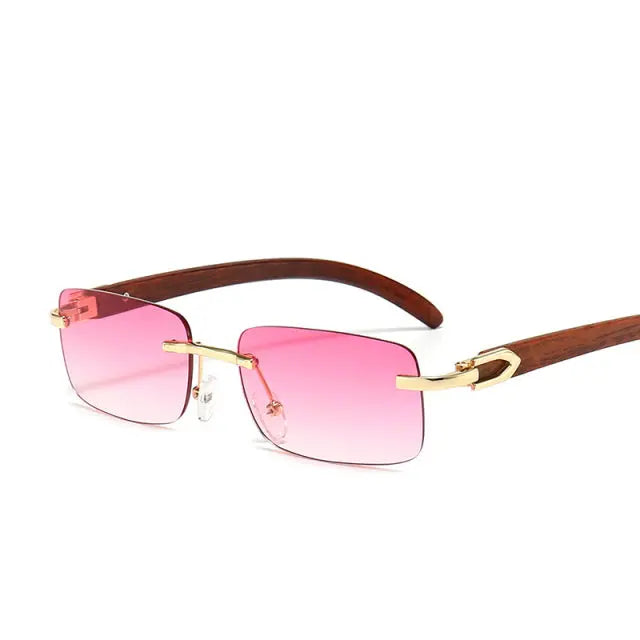 Rimless Steampunk Frameless Sunglasses - GLR SHOPPING