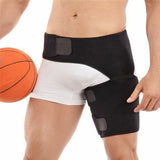 Adjustable Groin Support Men Women Compression Sport Thigh Waist Wrap