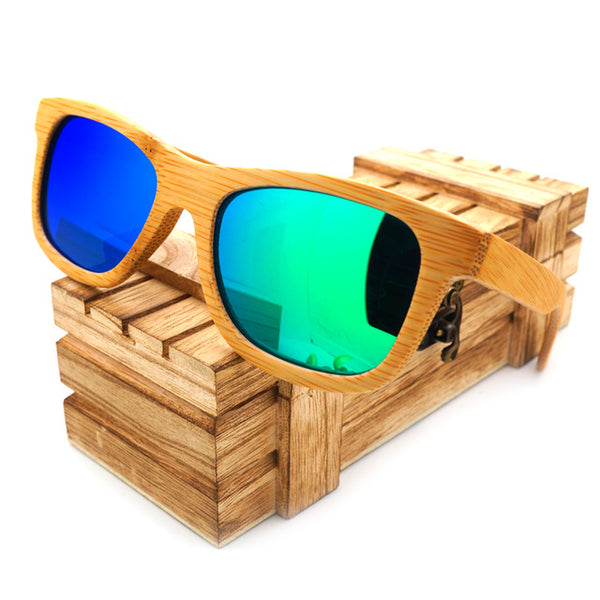 Natural Handmade Bamboo Sunglasses