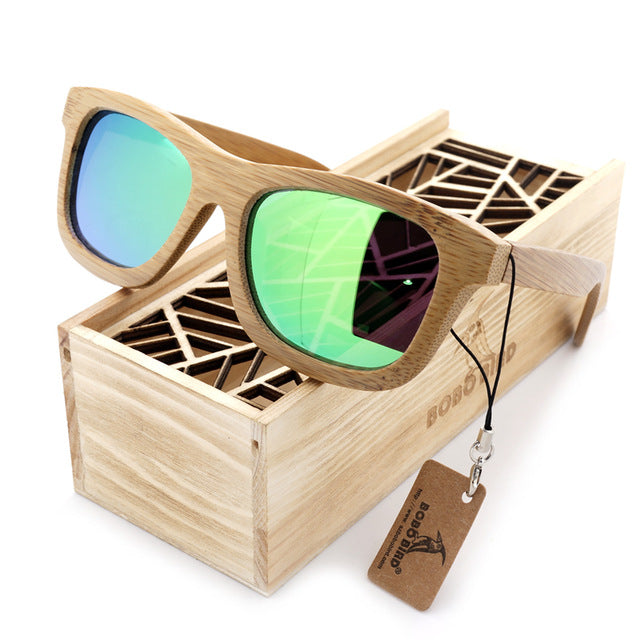 Natural Handmade Bamboo Sunglasses