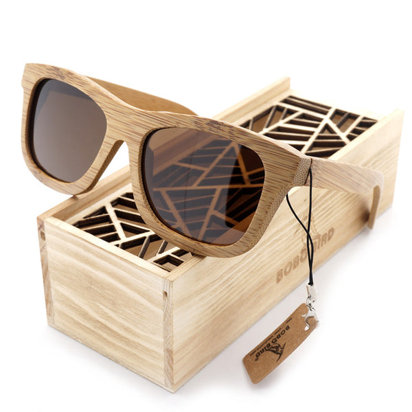 Natural Handmade Bamboo Sunglasses