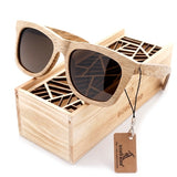 Wood Sunglasses Brand Designer brown