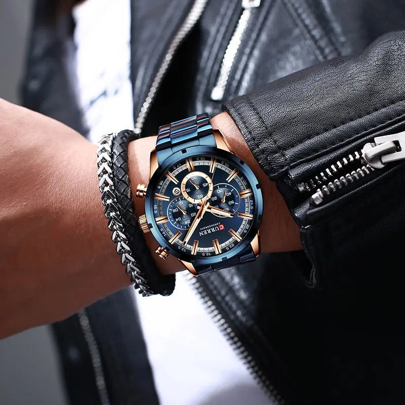 CURREN Men Watch Top Brand Luxury Sports Quartz Mens Watches - GLR SHOPPING