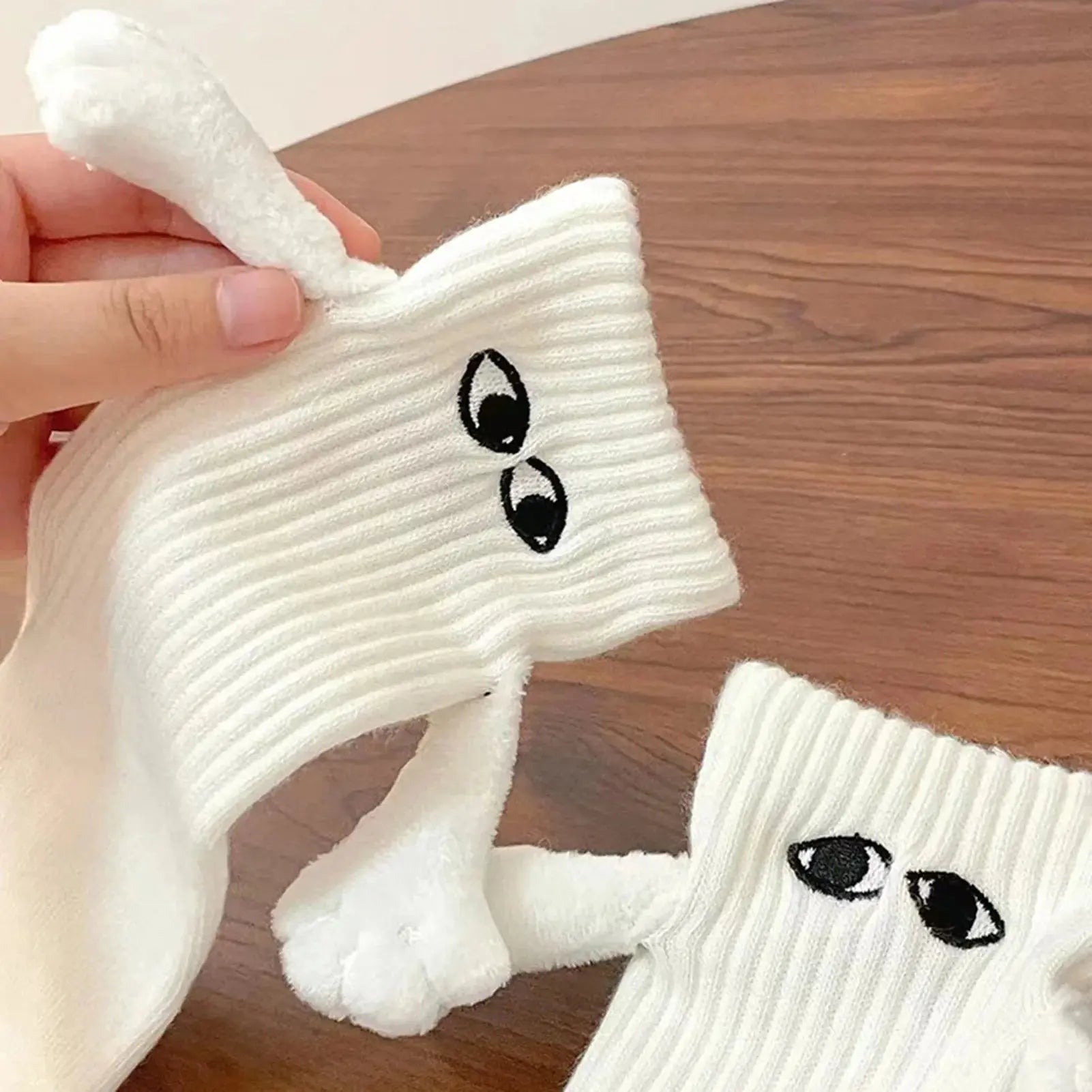 Magnetic Holding Hands Couple Socks GLR SHOPPING