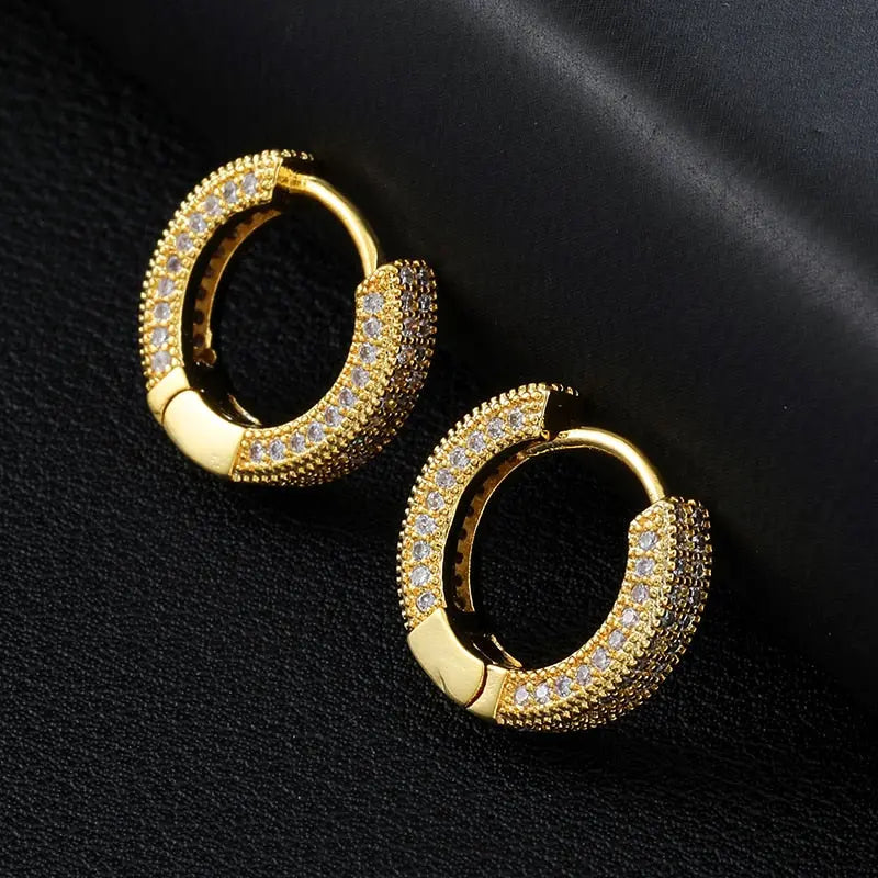 Jewelry Earrings | Stud Earring | Dangle Earrings - 4 Plated Stone - GLR SHOPPING
