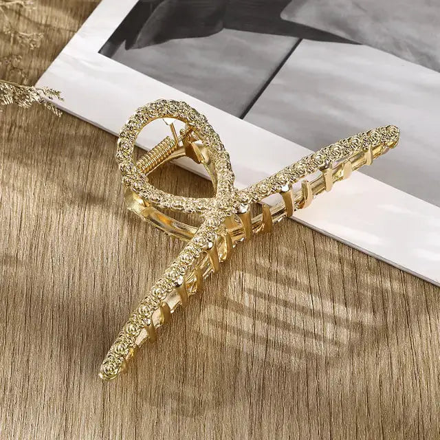 Hair Claw Crab Crystal Pearl Clip GLR SHOPPING