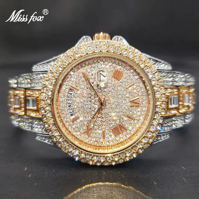 Trendy Diamond Watch - GLR SHOPPING