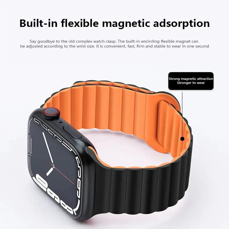Silicone Strap Band Magnetic Bracelet - GLR SHOPPING