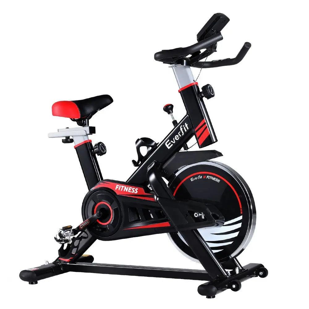 Everfit Spin Exercise Bike Fitness Commercial Home Workout Gym Equipme - GLR SHOPPING