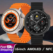 AMOLED 1.6 Inch Smart Watch - GLR SHOPPING