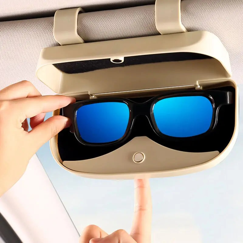 Glasses Holder Magnetic Car Sun Visor Glasses Case Organizer Glasses - GLR SHOPPING