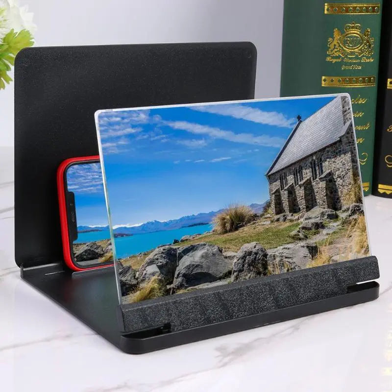 Mobile Screen Amplifier Bracket Magnifier Gadget-4