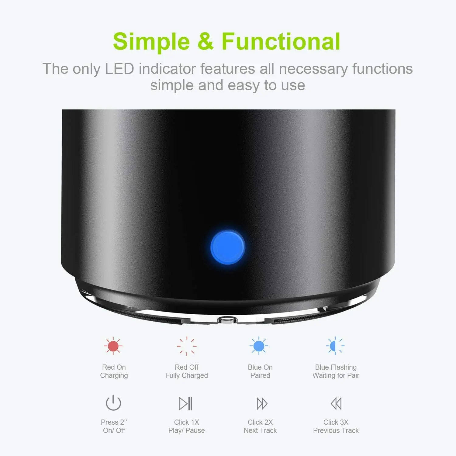 Dragon ZS1 Waterproof Mini Bluetooth Speaker - GLR SHOPPING