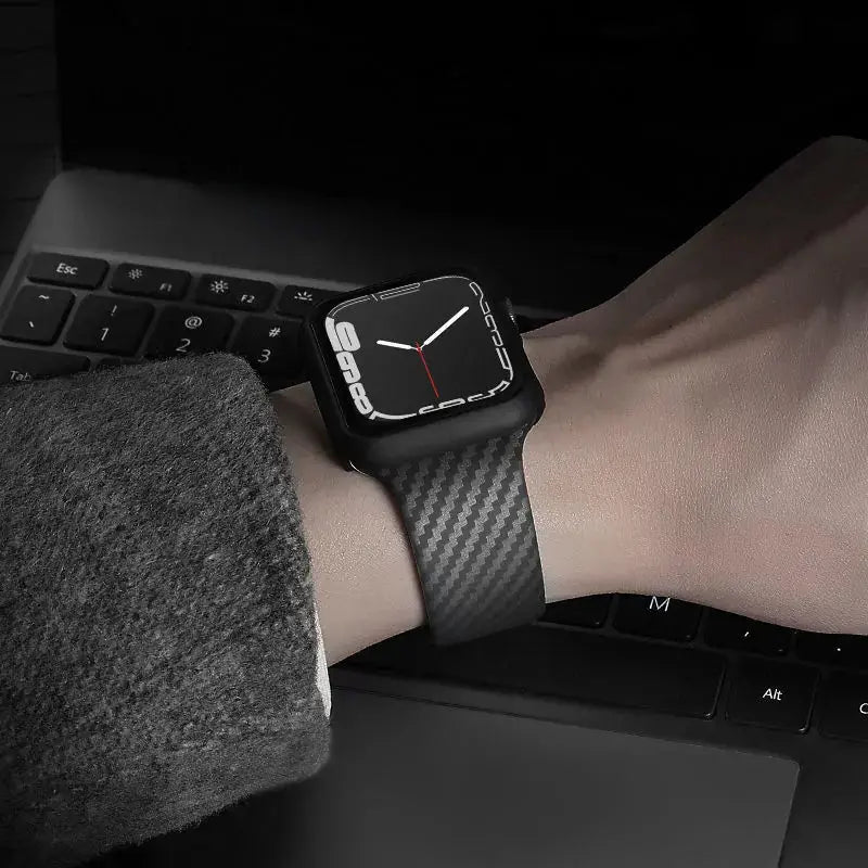 Carbon Fiber Strap For Apple Watch - GLR SHOPPING