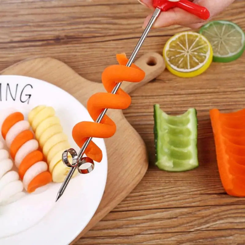 Potato Spiral Cutter Manual Roller Home Essentials-7