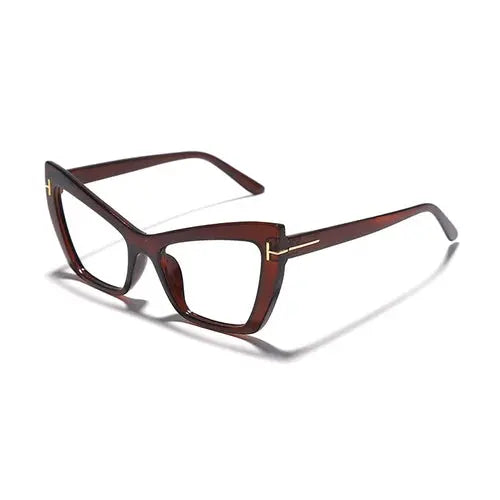 Cat Eye prescription Frames Glasses Women Retro Optics Spectacle Frame - GLR SHOPPING