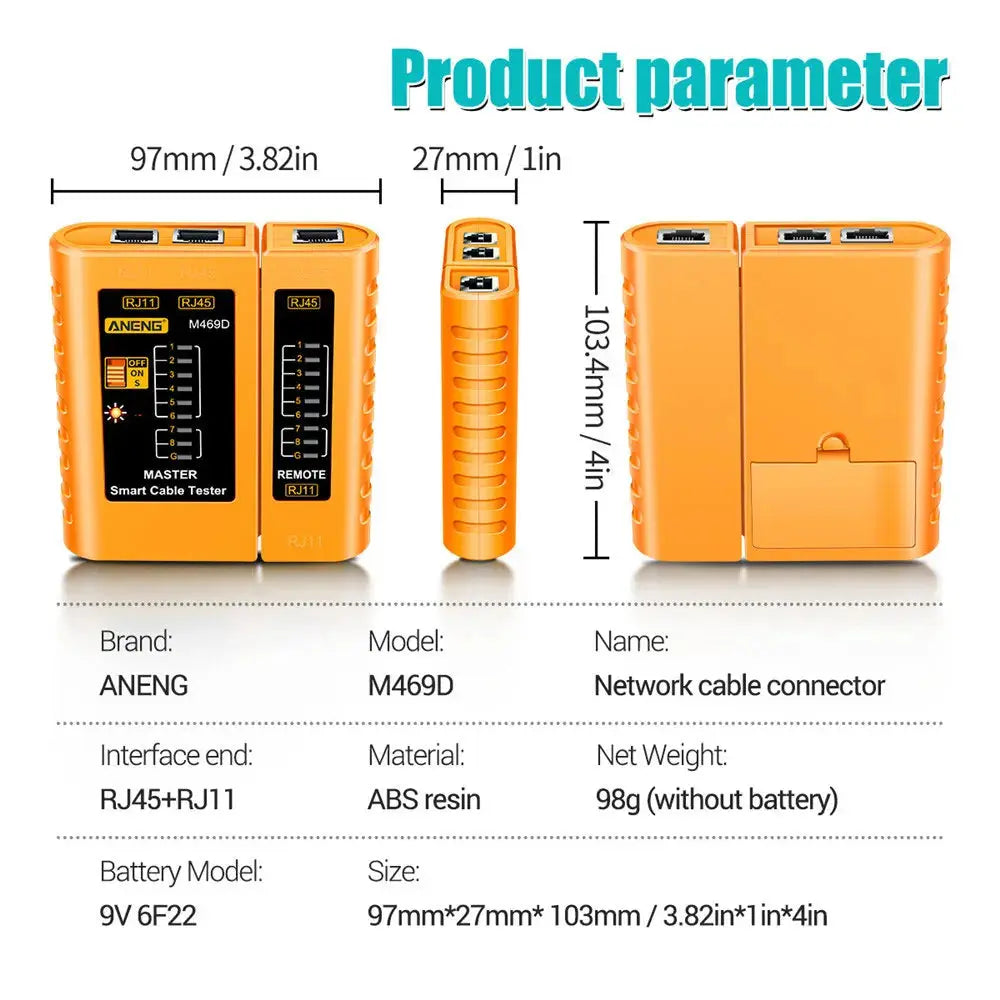 Network Cable Tester - GLR SHOPPING
