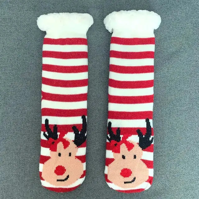 Women's Fuzzy Slipper Socks GLR SHOPPING