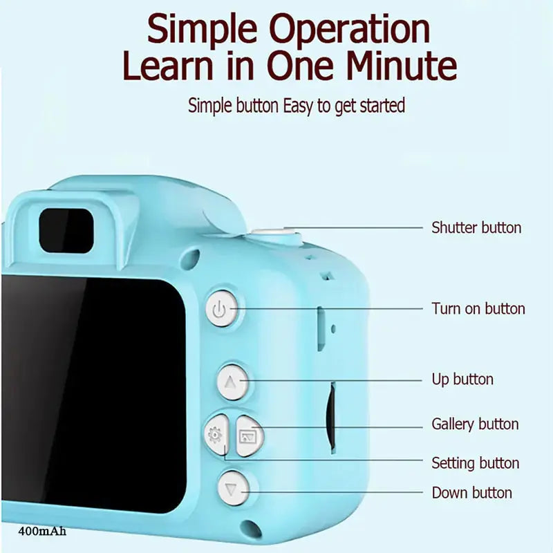 Vintage Kids Camera: Educational Fun GLR SHOPPING
