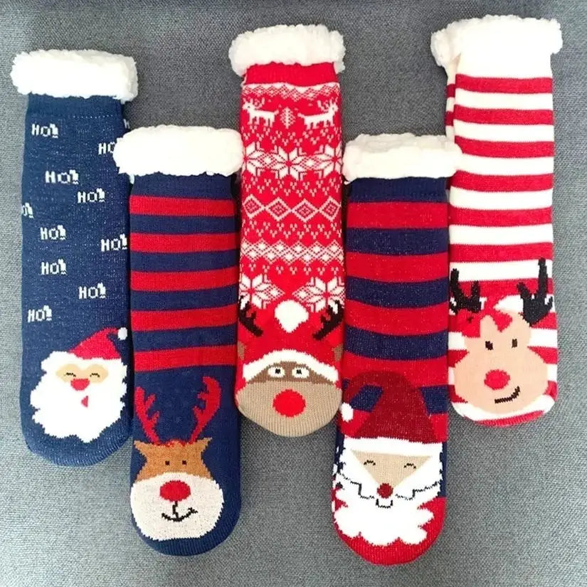 Women's Fuzzy Slipper Socks GLR SHOPPING