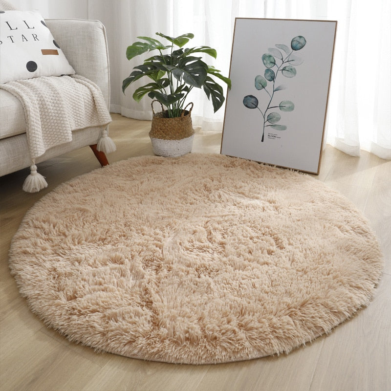 Living Room Rugs Bedroom Carpet Decoration Home Decor Aesthetic Furry