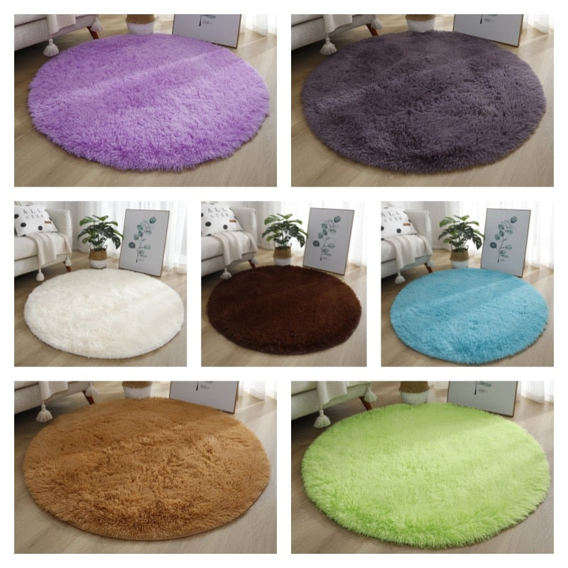 Living Room Rugs Bedroom Carpet Decoration Home Decor Aesthetic Furry