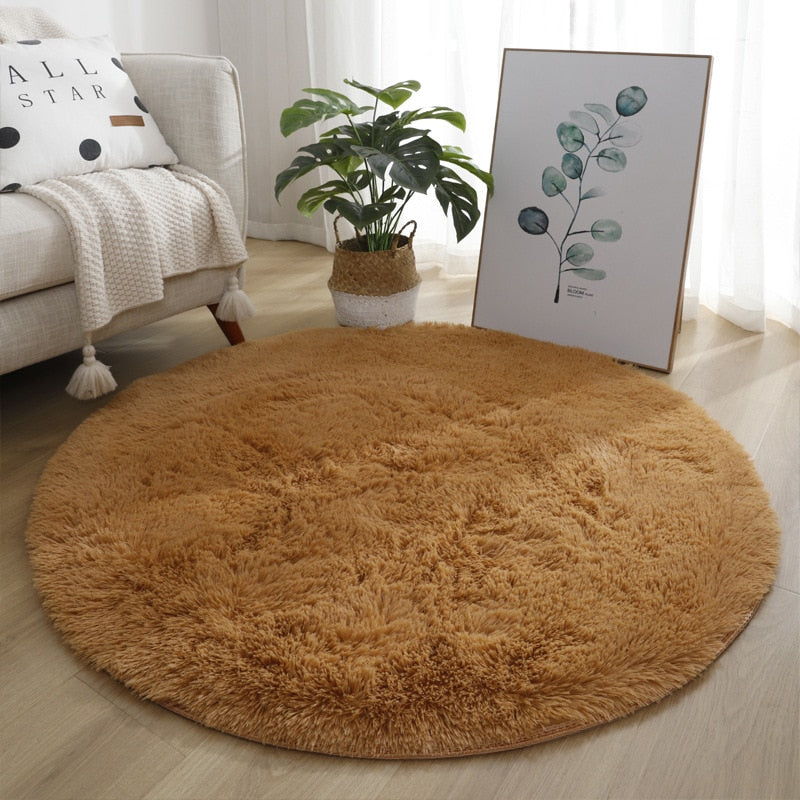 Living Room Rugs Bedroom Carpet Decoration Home Decor Aesthetic Furry