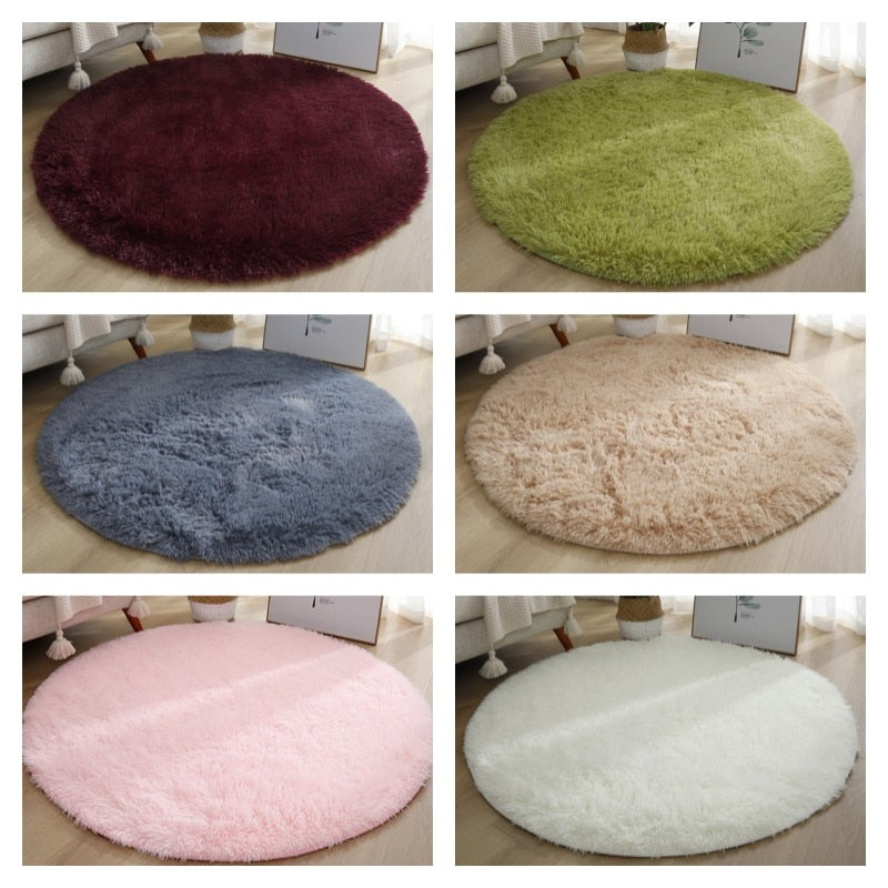 Living Room Rugs Bedroom Carpet Decoration Home Decor Aesthetic Furry