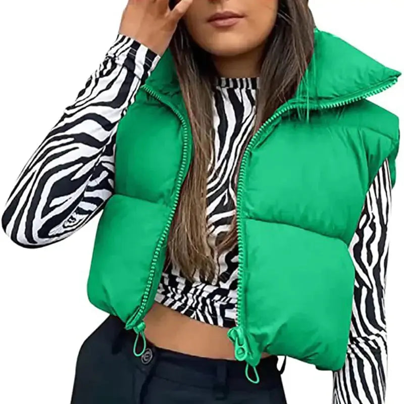 Quilted Vest Winter Coat Jacket GLR SHOPPING