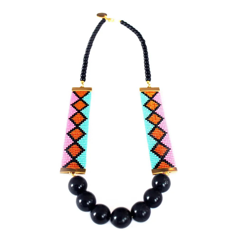 Miami Nights Necklace - Pink - GLR SHOPPING
