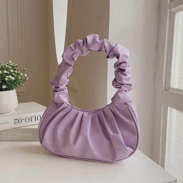 Pleated Cloud Handbags