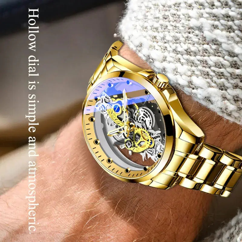 Skeleton Vintage Men's Watch - GLR SHOPPING