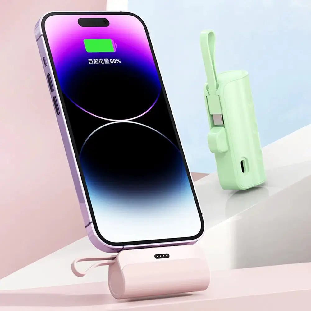 Wireless Capsule Mini Power Bank GLR SHOPPING