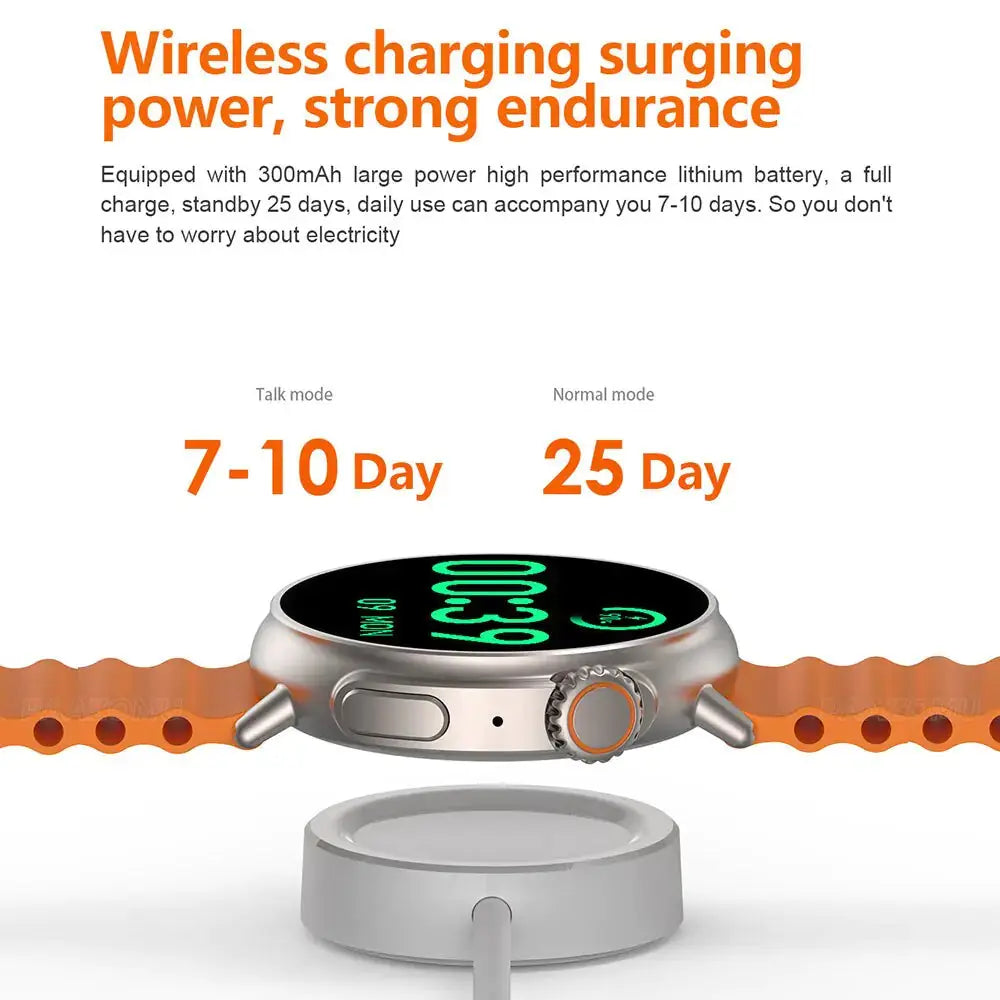 AMOLED 1.6 Inch Smart Watch - GLR SHOPPING