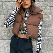 Quilted Vest Winter Coat Jacket GLR SHOPPING