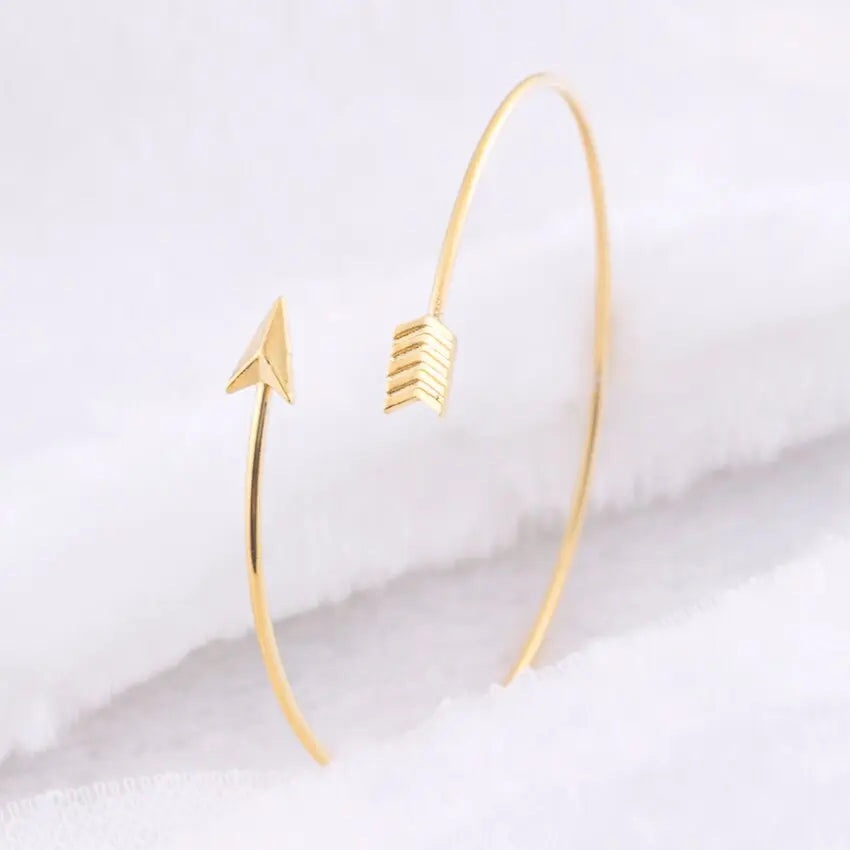 Punk Arrow Wrap Cuff Bracelets For Women Sample - GLR SHOPPING