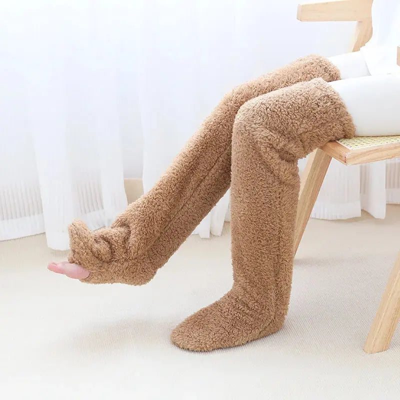 Winter Thigh High Socks - GLR SHOPPING