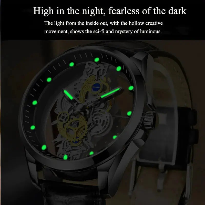 Skeleton Vintage Men's Watch - GLR SHOPPING