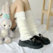 Japanese Lolita Bow Tie Leg Warmers GLR SHOPPING