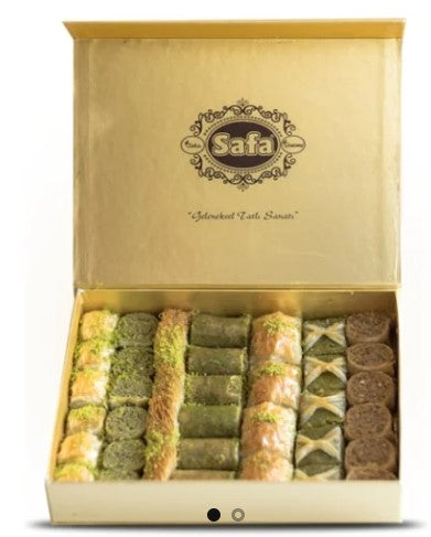 Assorted Baklava in Special Box, Safa, 1.25kg – 2.76lbs