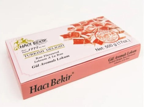 Rose Flavoured Turkish Delight, Haci Bekir 1kg
