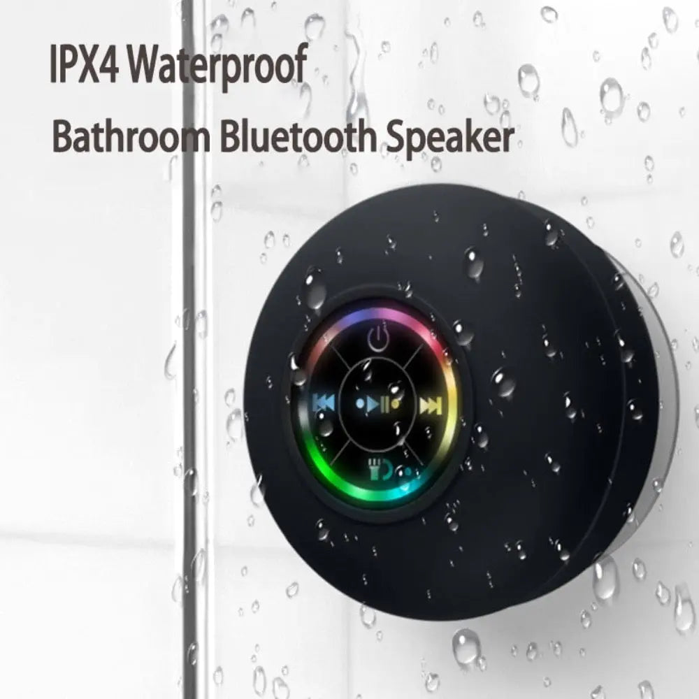 Mini Waterproof RGB Bluetooth Speaker - GLR SHOPPING