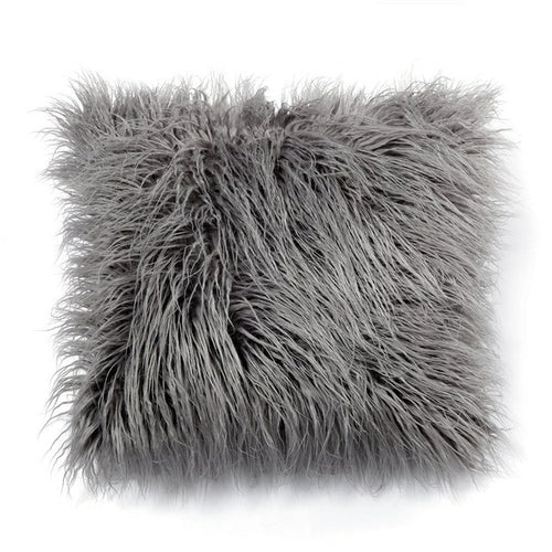 Soft Fur Plush Cushion Cover Home Decor Pillow Covers Living Room