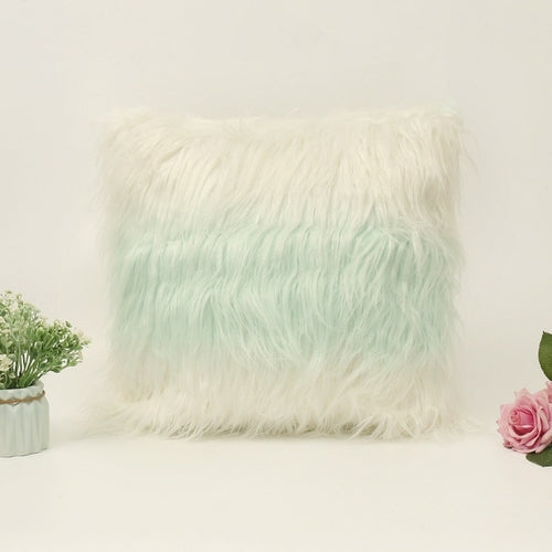 Soft Fur Plush Cushion Cover Home Decor Pillow Covers Living Room