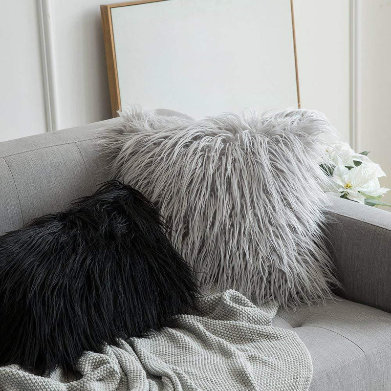 Soft Fur Plush Cushion Cover Home Decor Pillow Covers Living Room