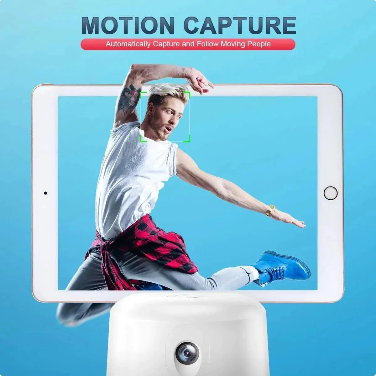 360 Degree Auto-Face Tracking Phone Holder - GLR SHOPPING