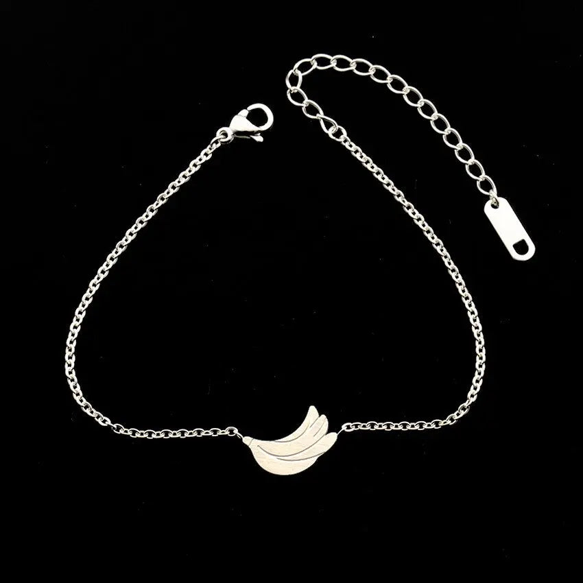 Trendy Tropical Tiny Banana Layered Bracelet - GLR SHOPPING