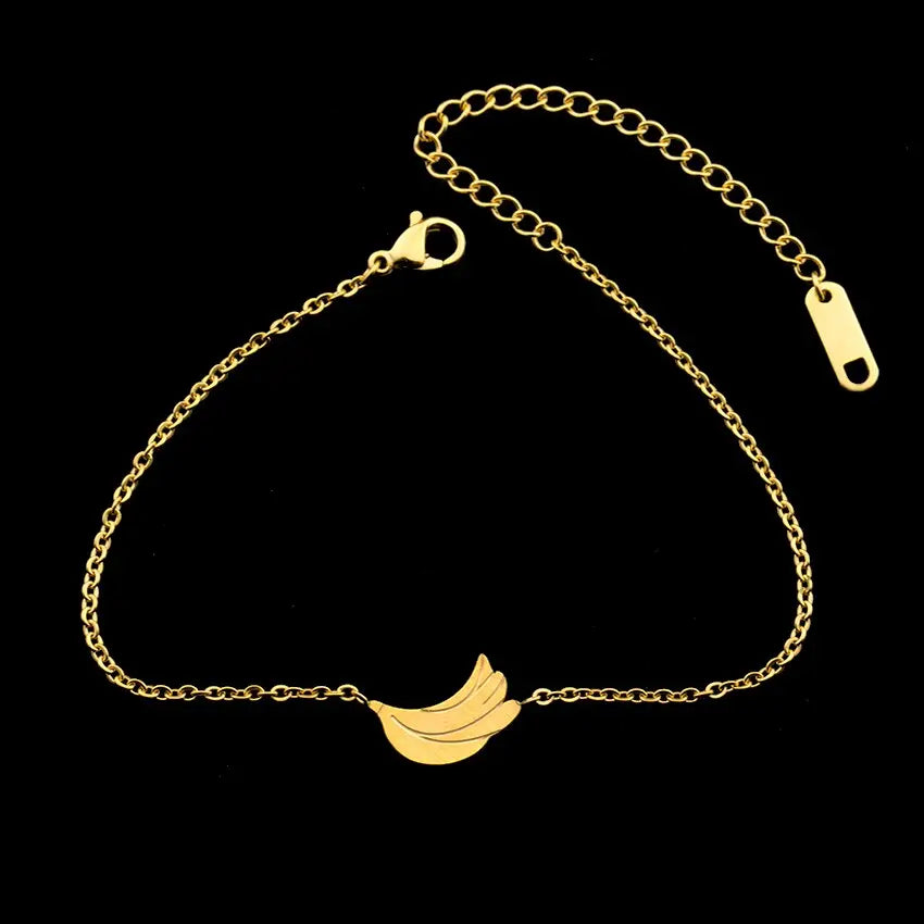 Trendy Tropical Tiny Banana Layered Bracelet - GLR SHOPPING